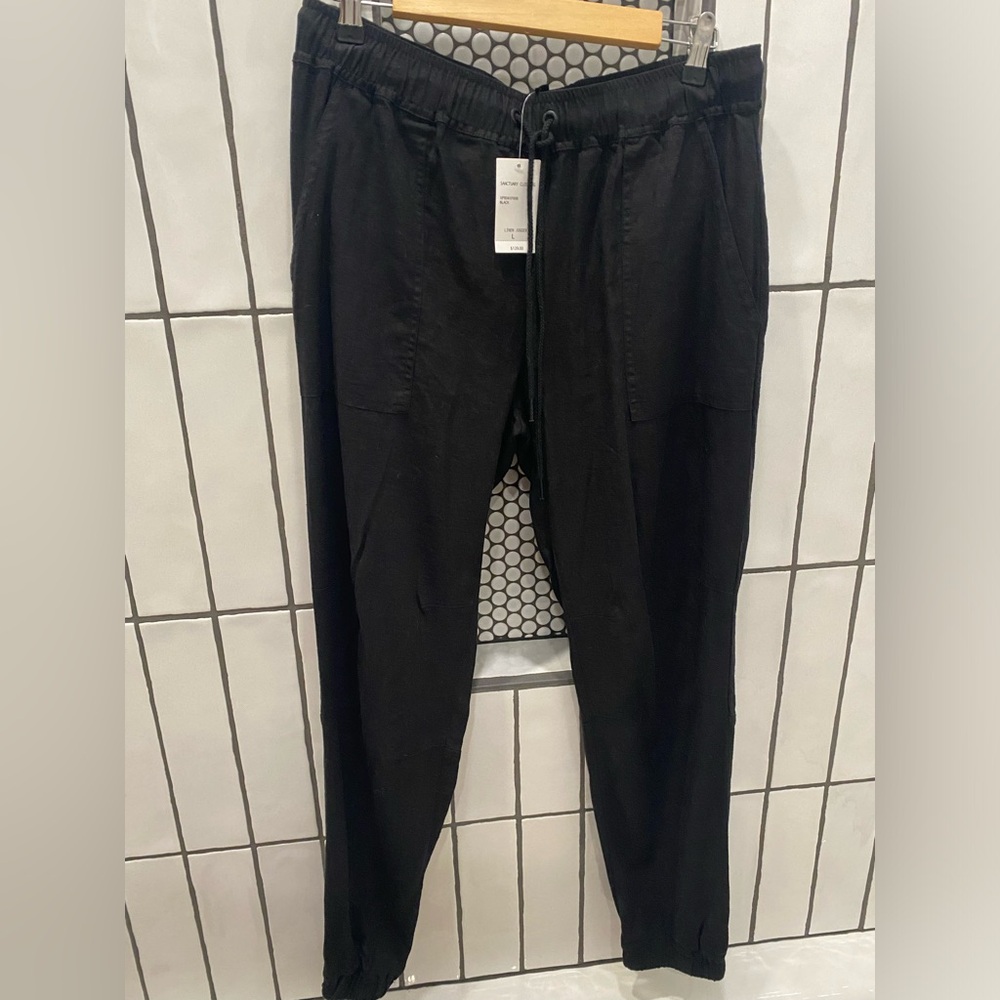 Sanctuary Linen Joggers NWT